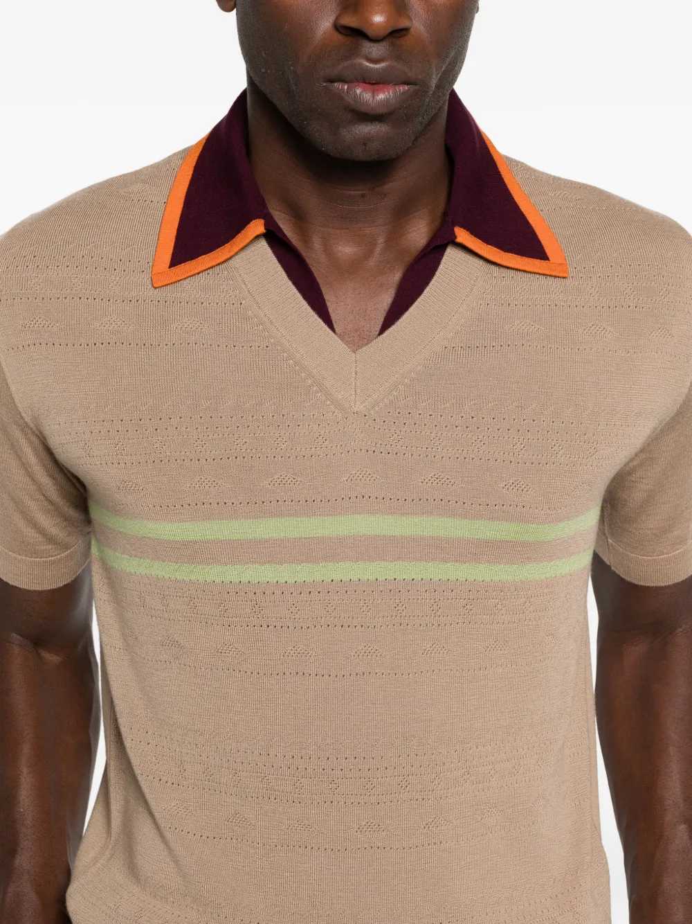 Dries Van Noten Men Striped Polo DRIES VAN NOTEN
