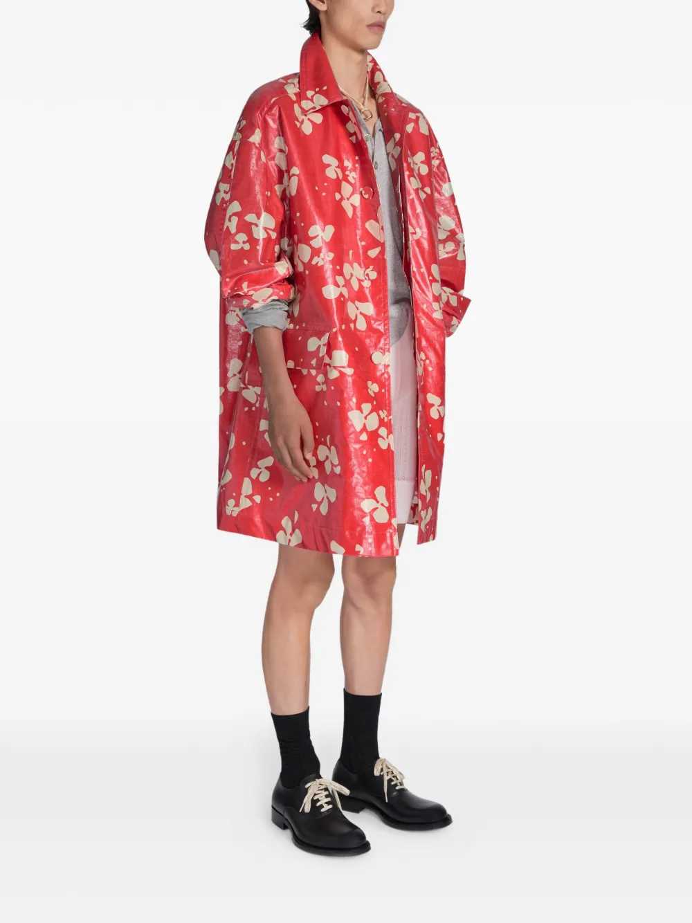 Dries Van Noten Men Printed Coat DRIES VAN NOTEN
