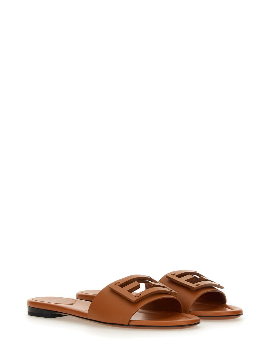 Fendi Women Slide In Pelle FENDI