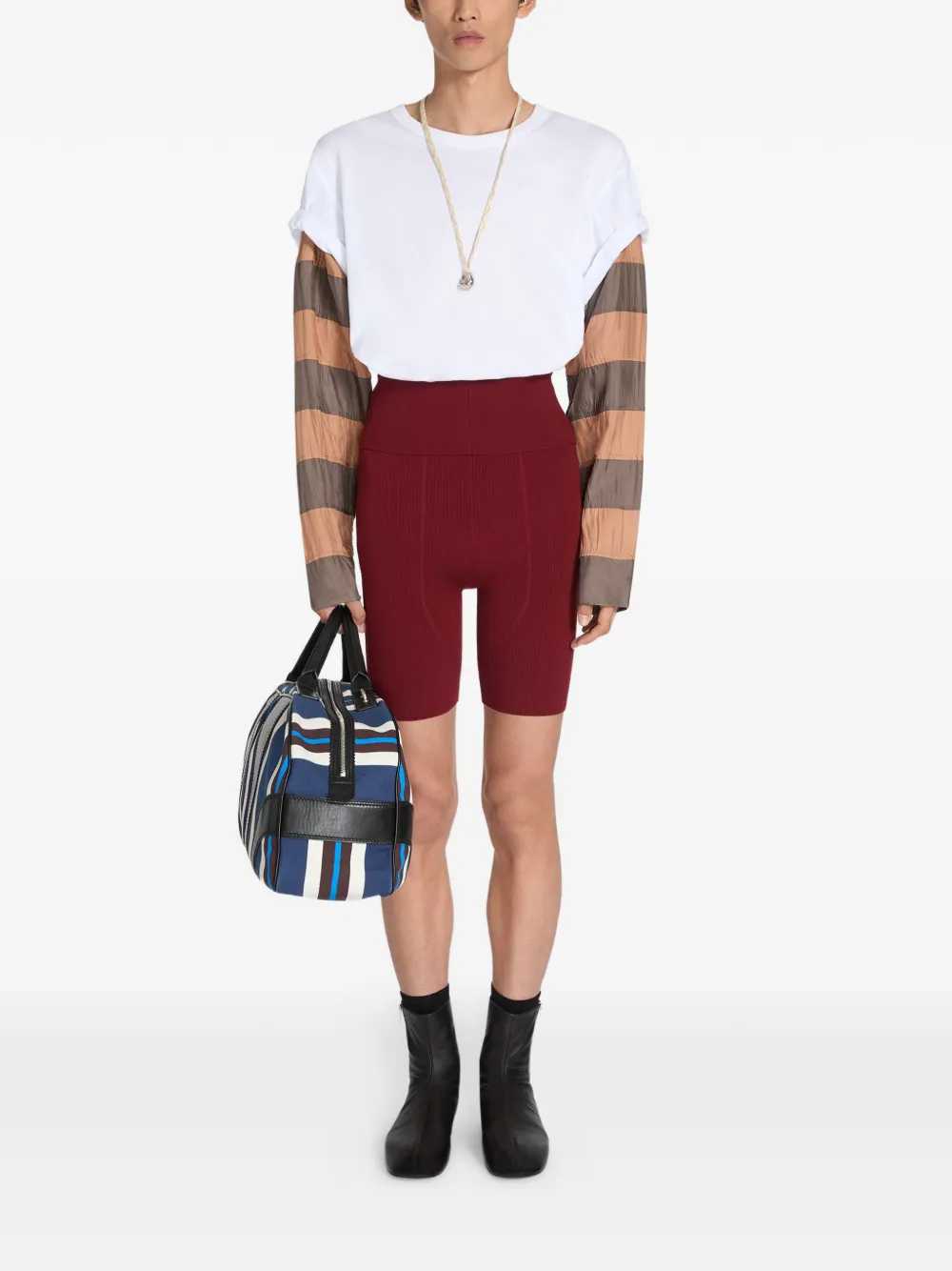 Dries Van Noten Men T-Shirt With Contrasting Sleeves DRIES VAN NOTEN
