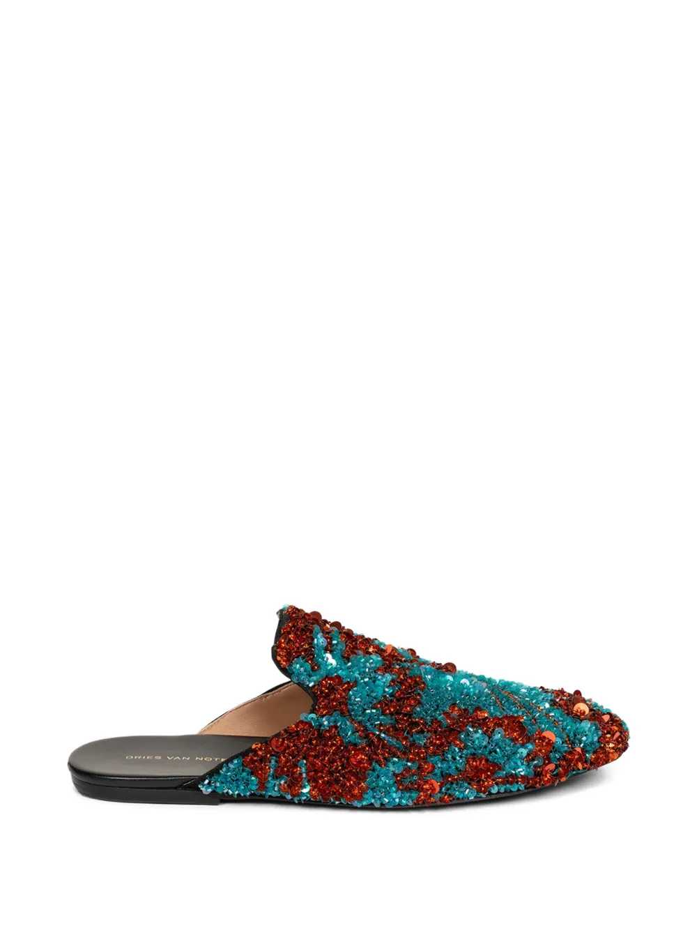 Dries Van Noten Men Sequined Slippers DRIES VAN NOTEN