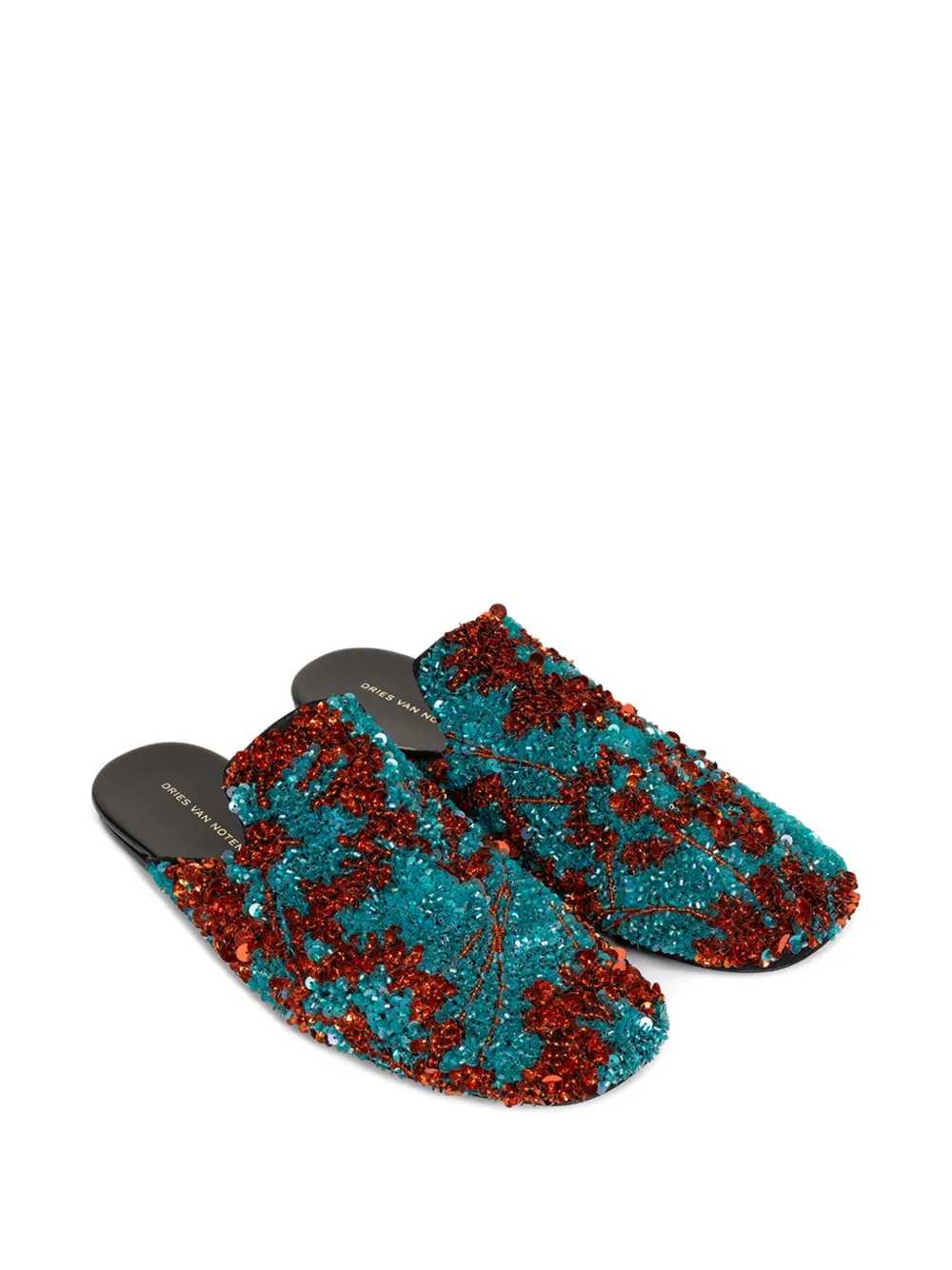 Dries Van Noten Men Sequined Slippers DRIES VAN NOTEN
