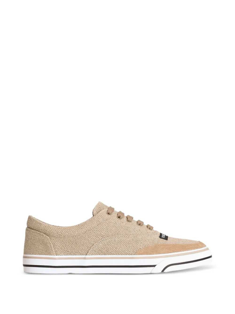 Dolce & Gabbana Men Dg Sailing Linen Sneakers DOLCE & GABBANA