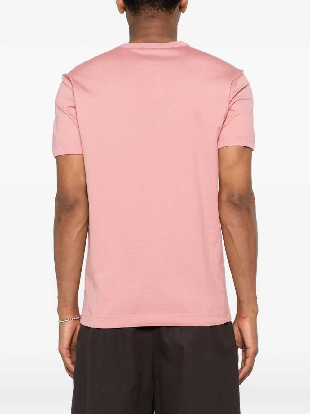 Dolce & Gabbana Men T-Shirt With Logo Patch DOLCE & GABBANA