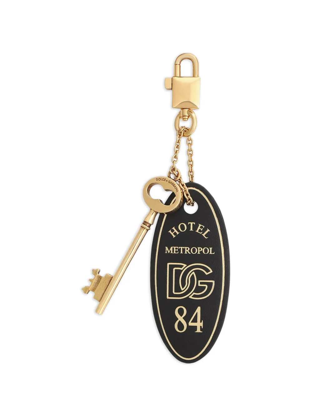 Dolce & Gabbana Women Keychain With Logo Appliqué DOLCE & GABBANA