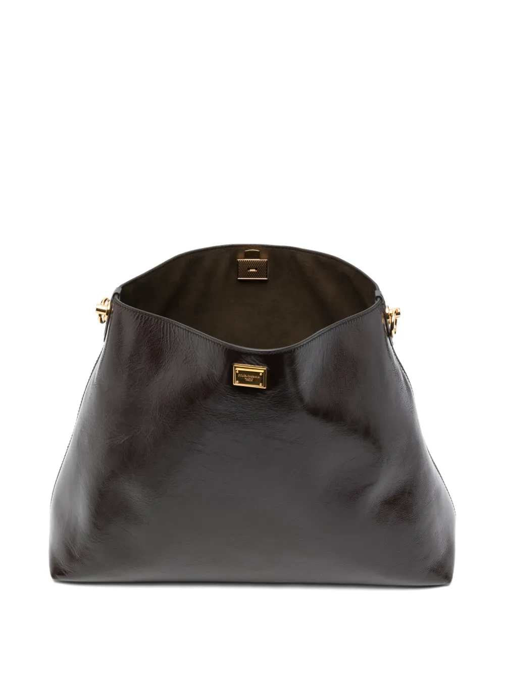 Dolce & Gabbana Women Shoulder Bag With Logo Plaque DOLCE & GABBANA