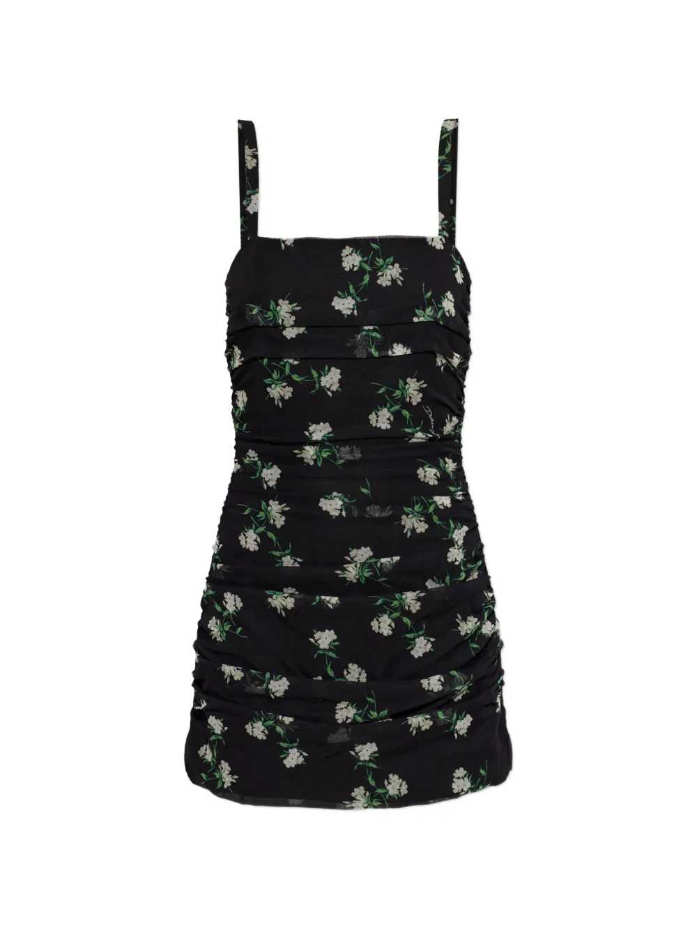 Dolce & Gabbana Women Floral Print Ruffle Dress DOLCE & GABBANA