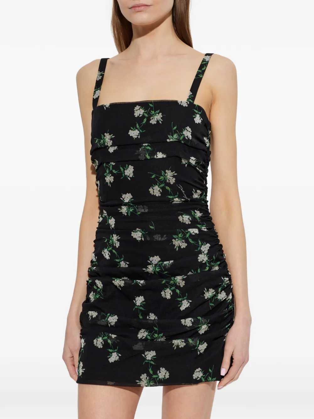 Dolce & Gabbana Women Floral Print Ruffle Dress DOLCE & GABBANA