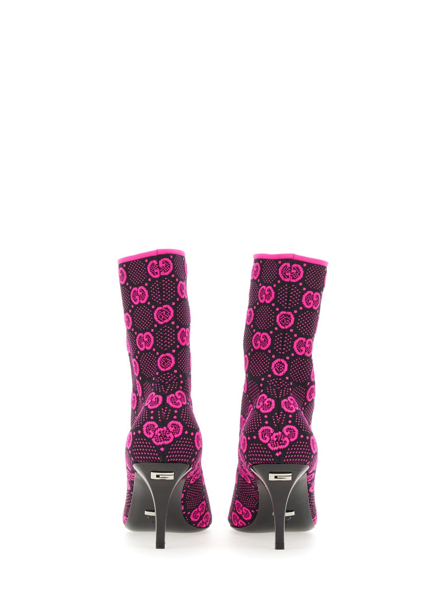 Gucci Women Knitted Boot Gg GUCCI
