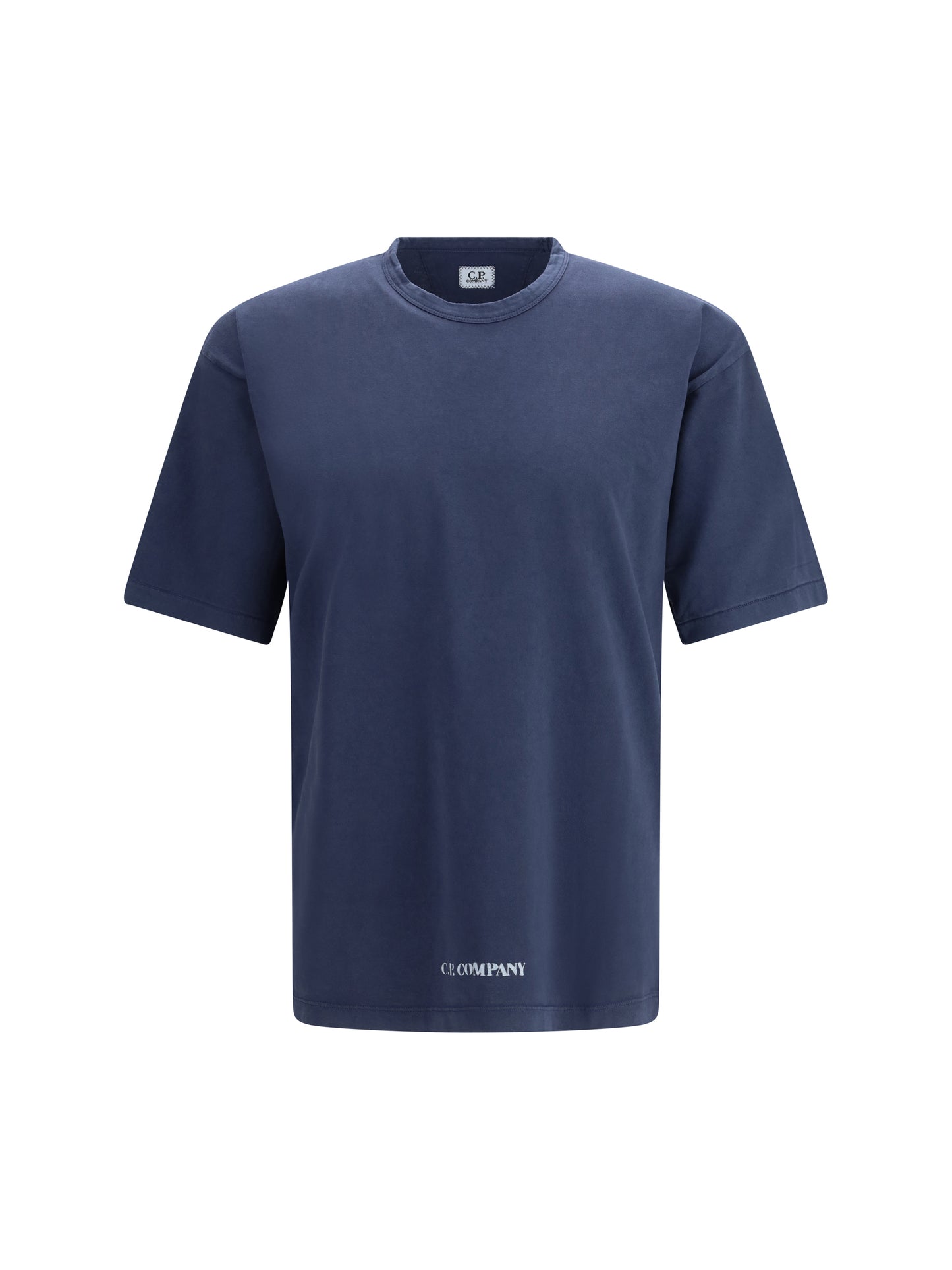 C.P. Company Men Cotton Crewneck T-Shirt C.P. COMPANY