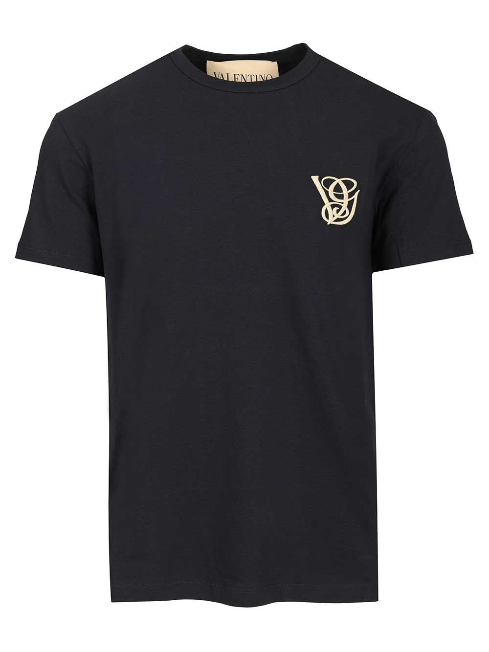 Valentino Garavani Men Cotton Jersey T-Shirt VALENTINO GARAVANI