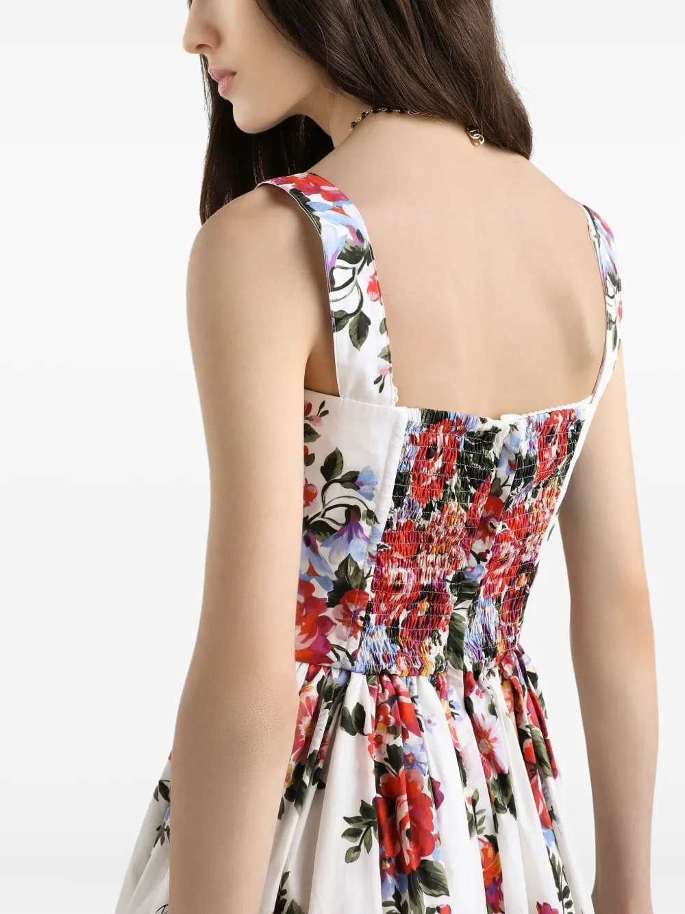 Dolce & Gabbana Women Floral Midi Dress DOLCE & GABBANA