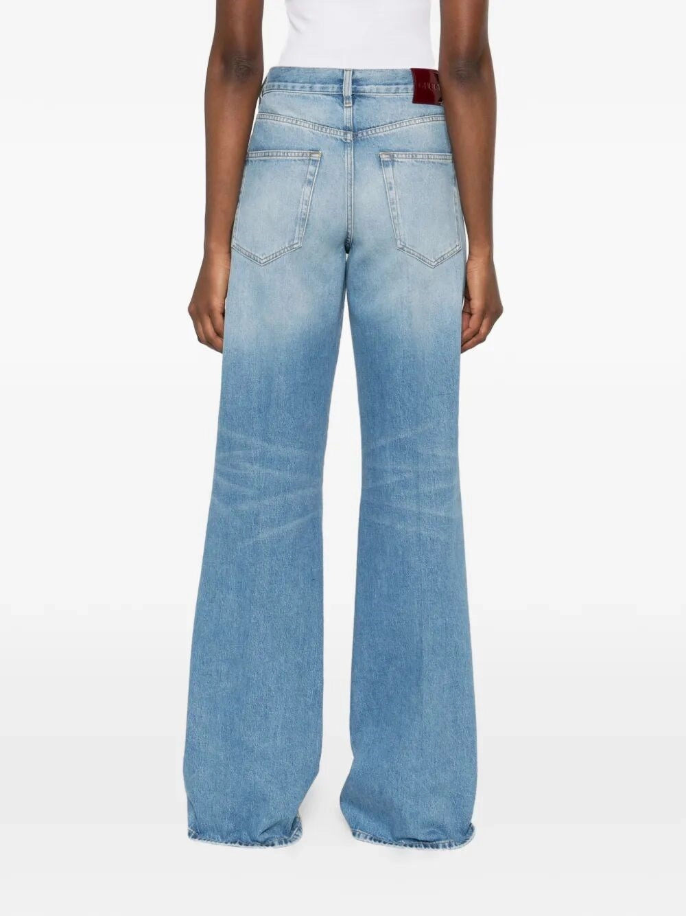 Gucci Women Mid Rise Flare Pants GUCCI