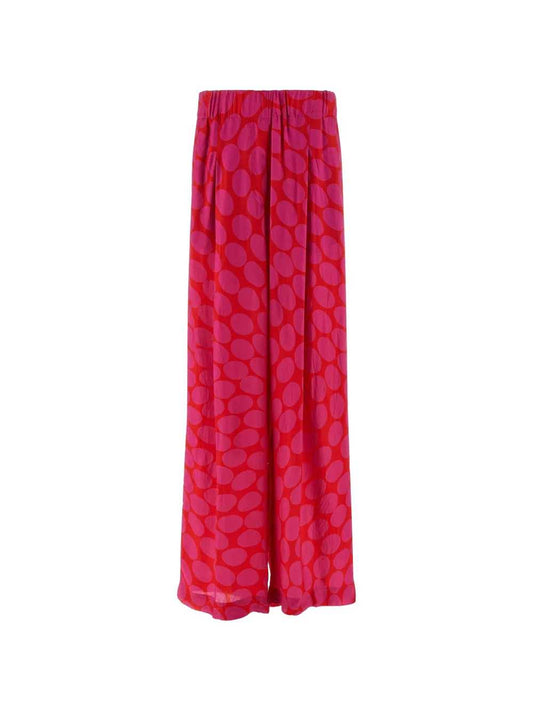 Dries Van Noten Women Printed Pleated Trousers DRIES VAN NOTEN