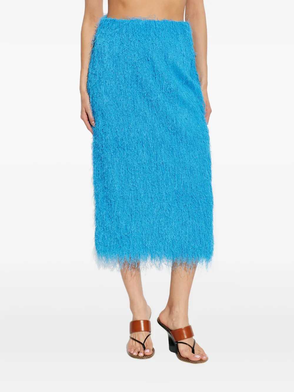 Dries Van Noten Women Midi Skirt With Fringes DRIES VAN NOTEN