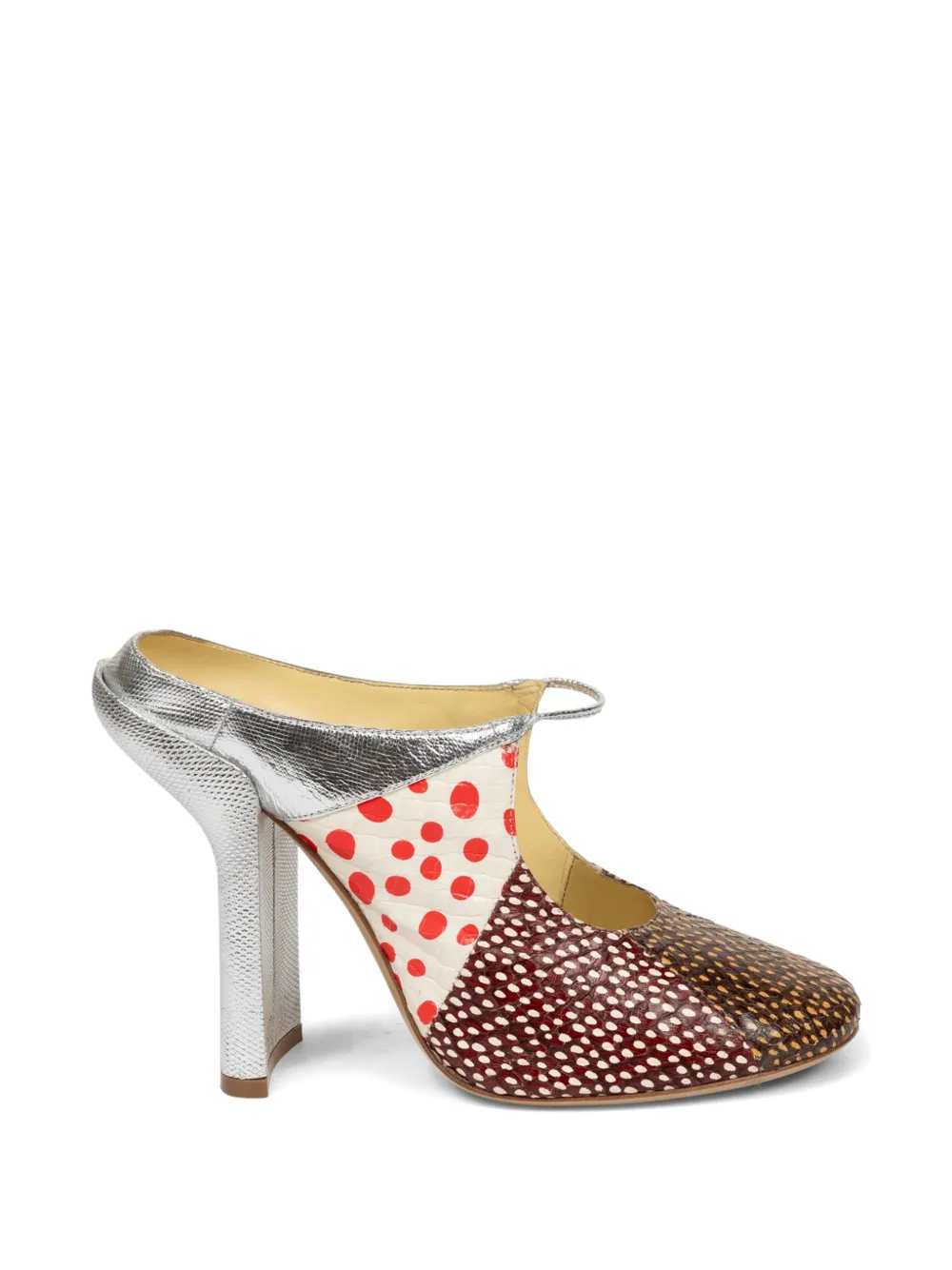 Dries Van Noten Women Multi-Color Patchwork Heel DRIES VAN NOTEN