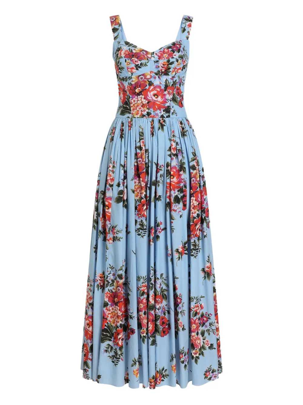 Dolce & Gabbana Women Long Floral Dress DOLCE & GABBANA