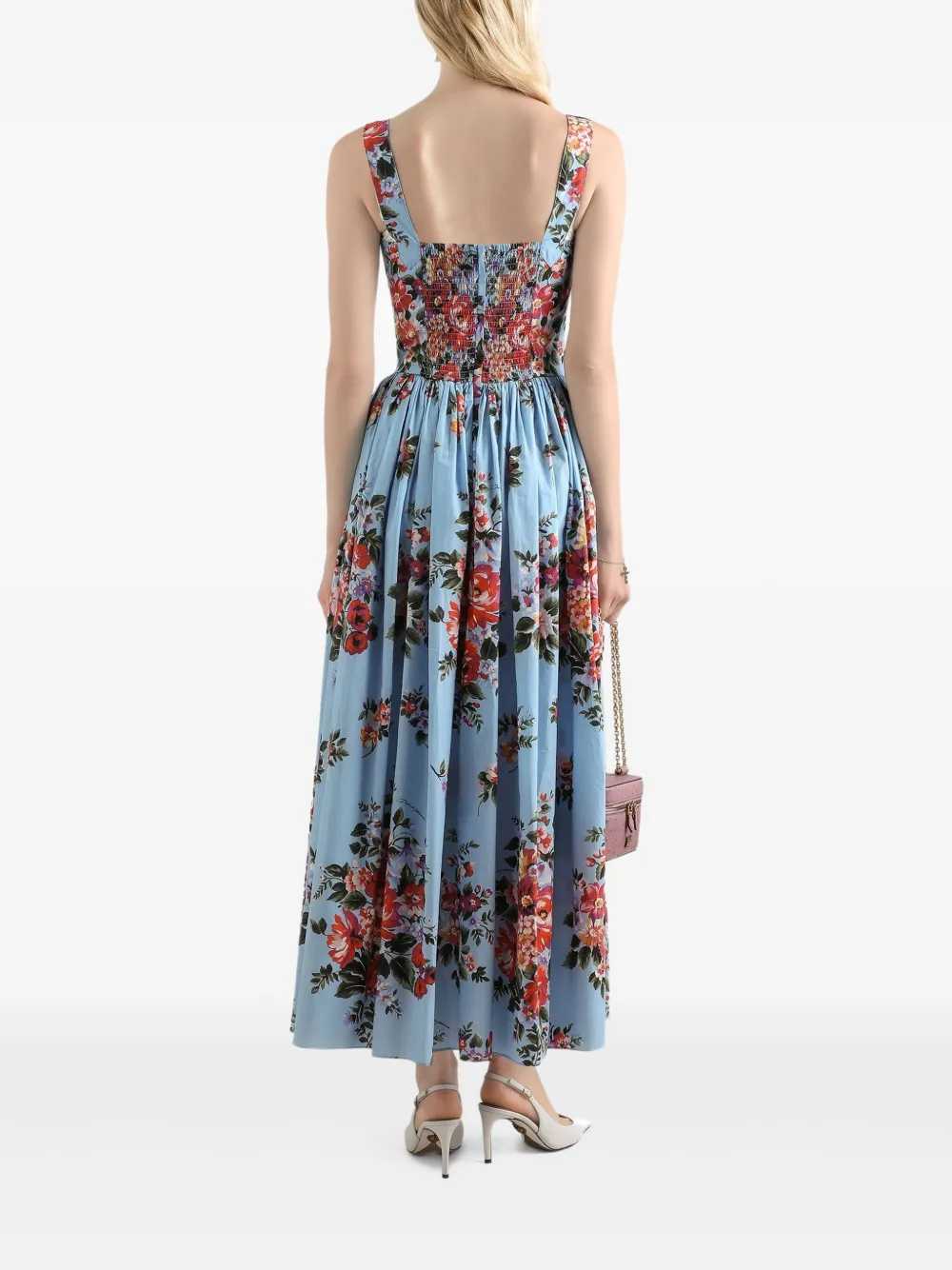 Dolce & Gabbana Women Long Floral Dress DOLCE & GABBANA
