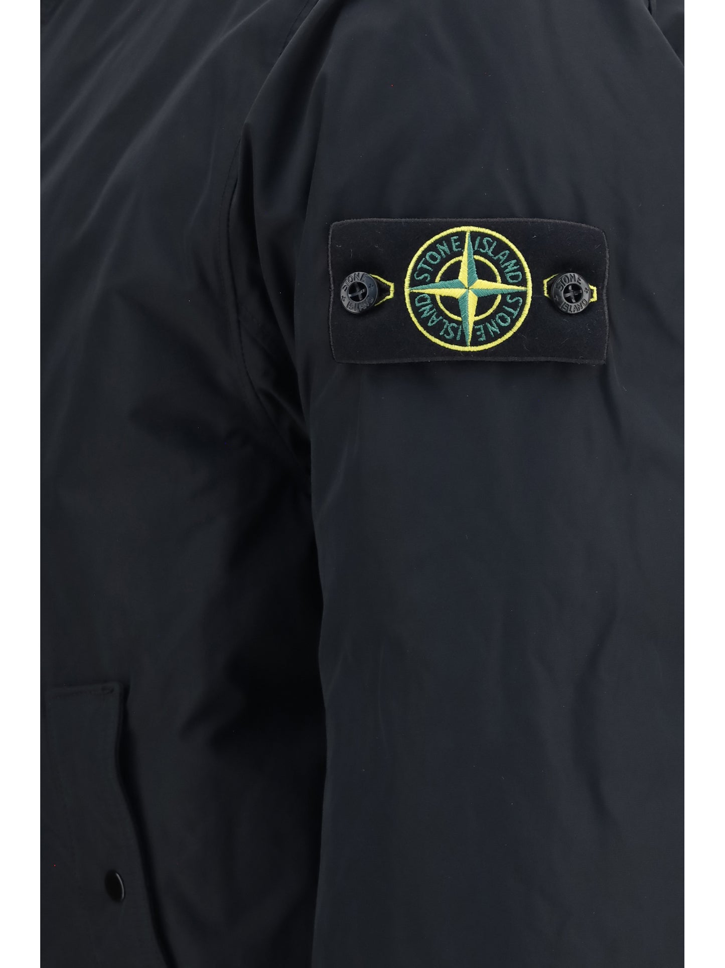 Stone Island Men Long Down Jacket STONE ISLAND