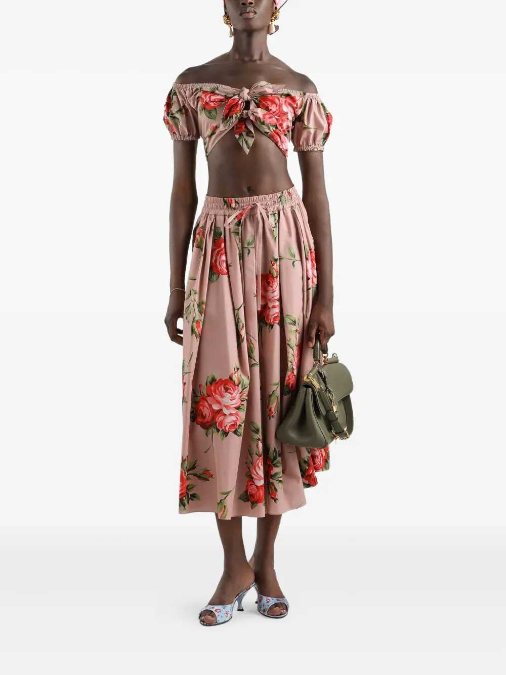 Dolce & Gabbana Women Floral Skirt DOLCE & GABBANA