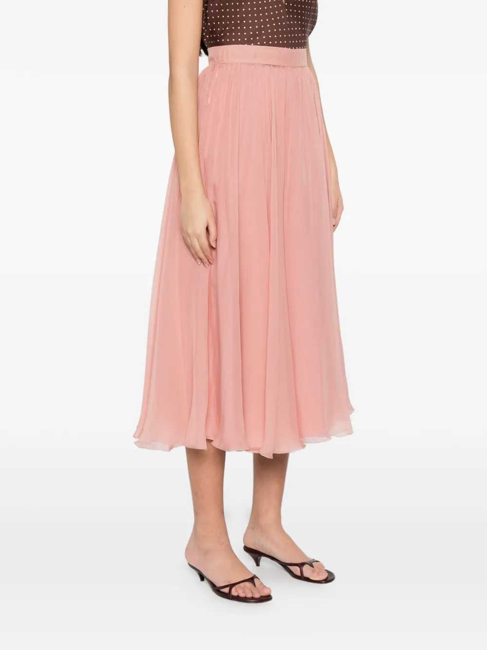 Dolce & Gabbana Women Pleated Midi Skirt DOLCE & GABBANA