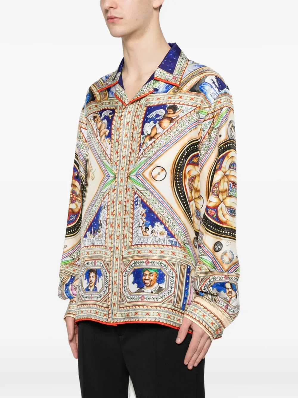 Casablanca Men Printed Shirt CASABLANCA
