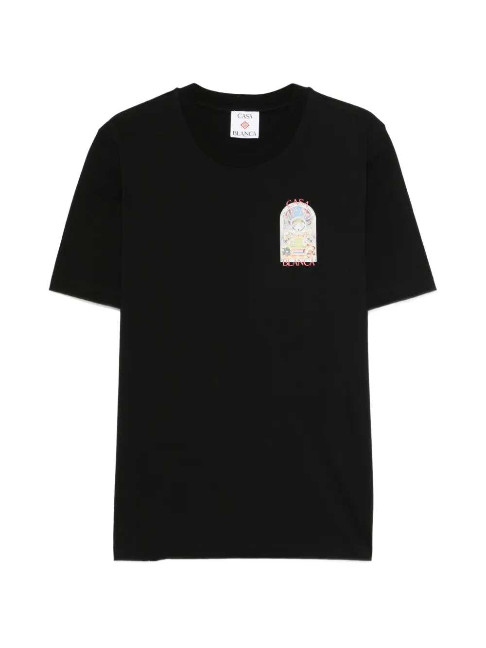 Casablanca Men Tennis Landscape T-Shirt With Graphic Print CASABLANCA