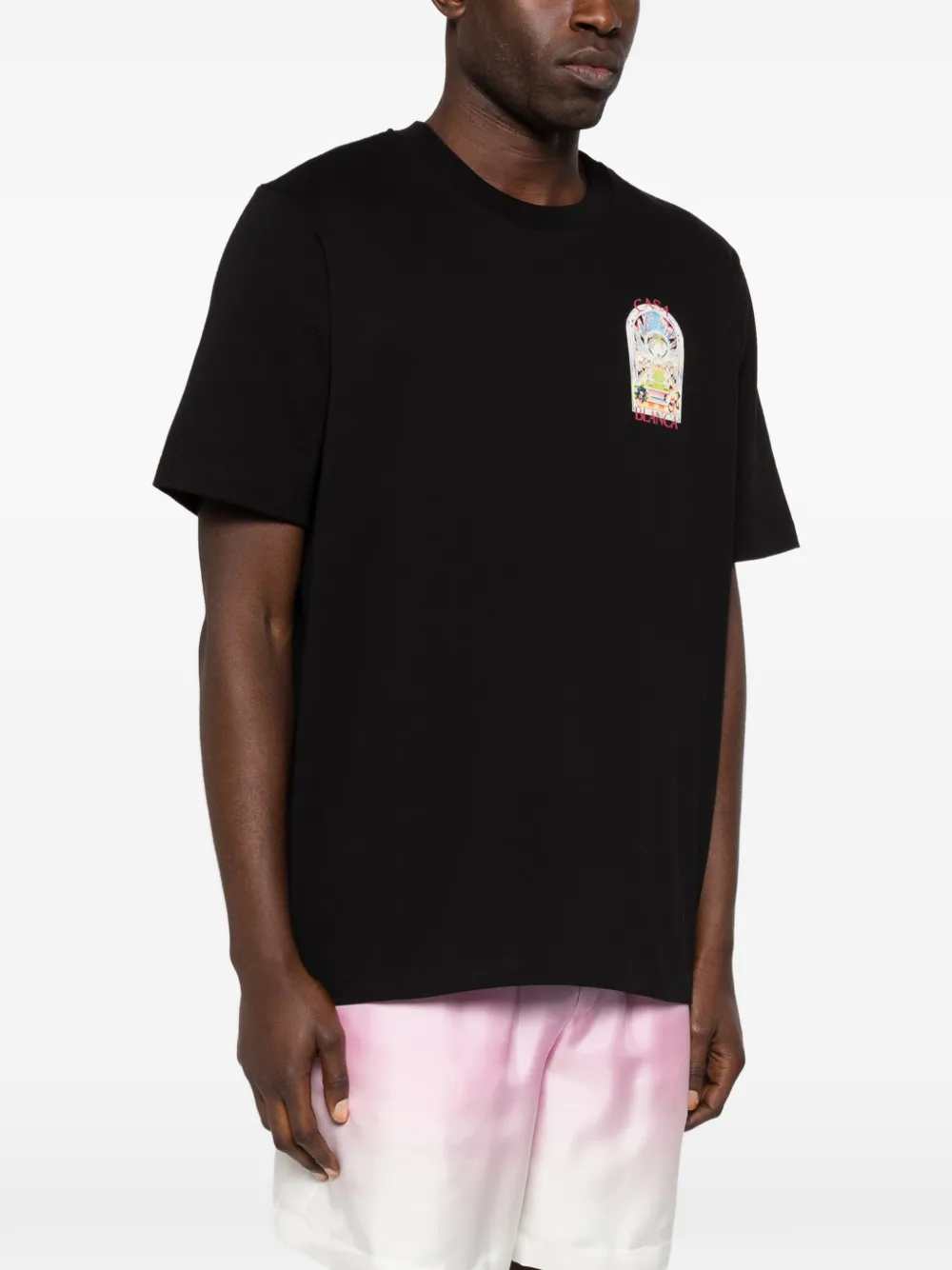 Casablanca Men Tennis Landscape T-Shirt With Graphic Print CASABLANCA