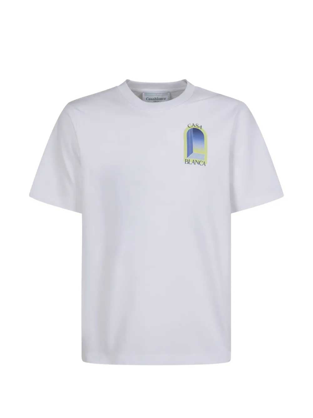 Casablanca Men Cotton T-Shirt With Logo CASABLANCA