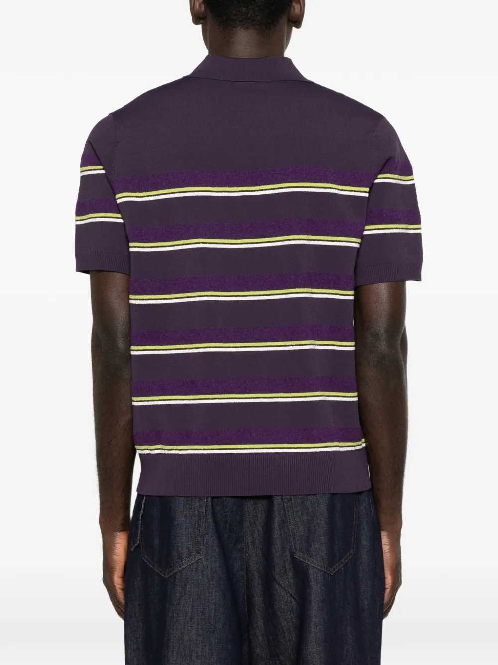 Casablanca Men Striped Polo CASABLANCA