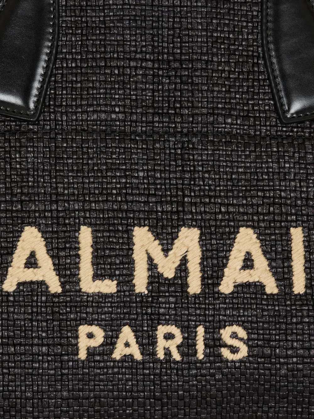 Balmain Women Track Tote Bag With Embroidery BALMAIN