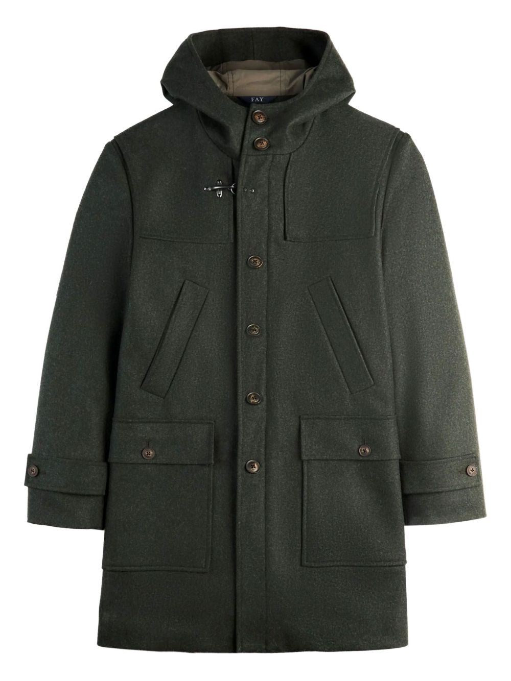 Fay Men Wool And Cashmere Coat FAY
