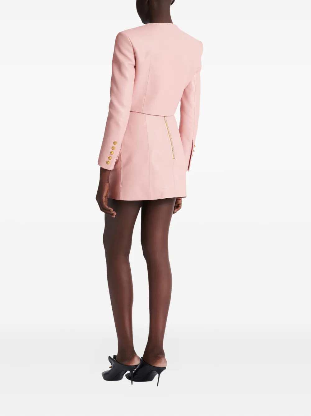 Balmain Women Buttoned Mini Skirt BALMAIN