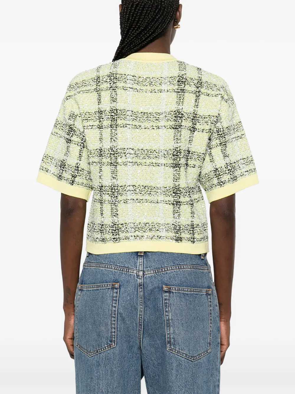 Balmain Women Checked Cardigan BALMAIN