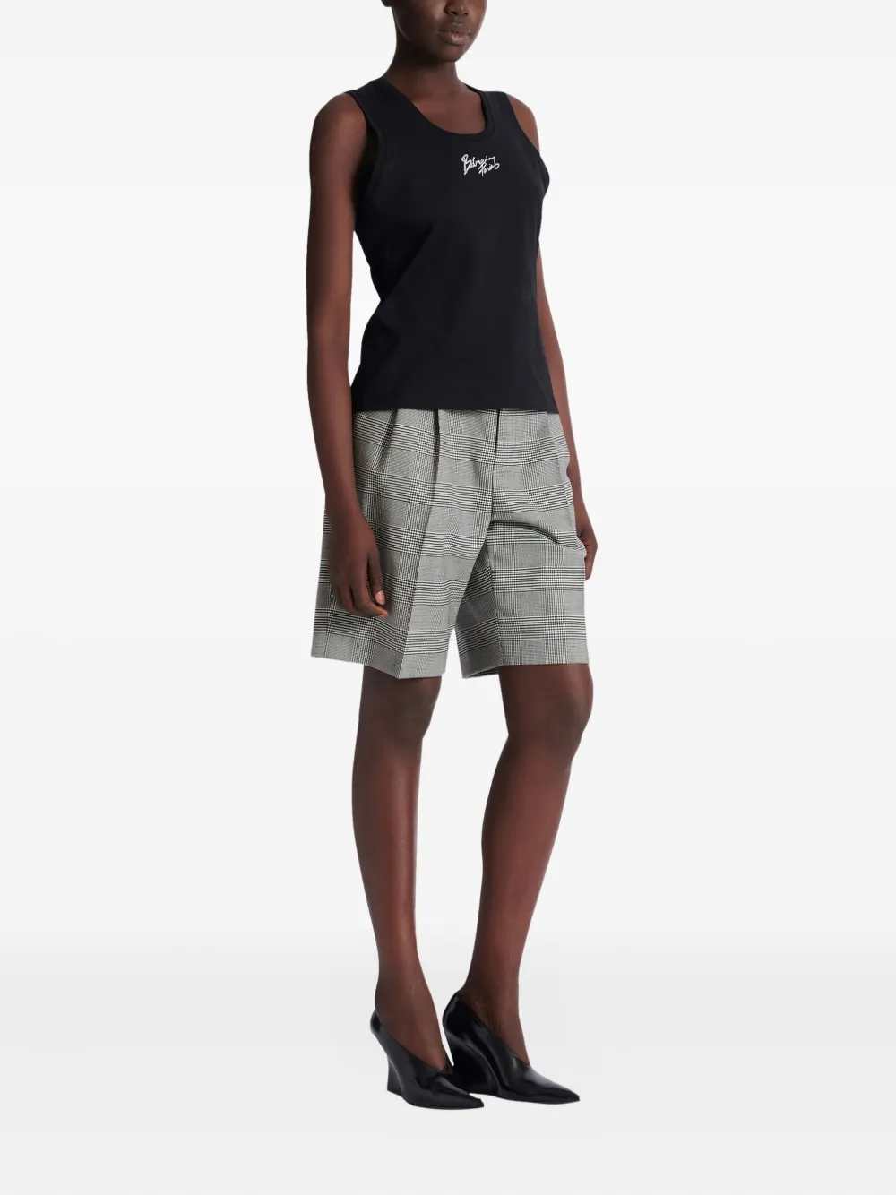 Balmain Women Logo Print Top BALMAIN