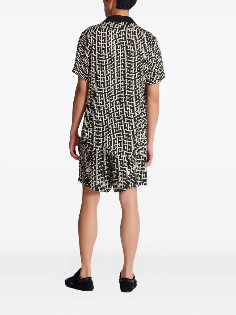Balmain Men Pb Monogram Shirt BALMAIN