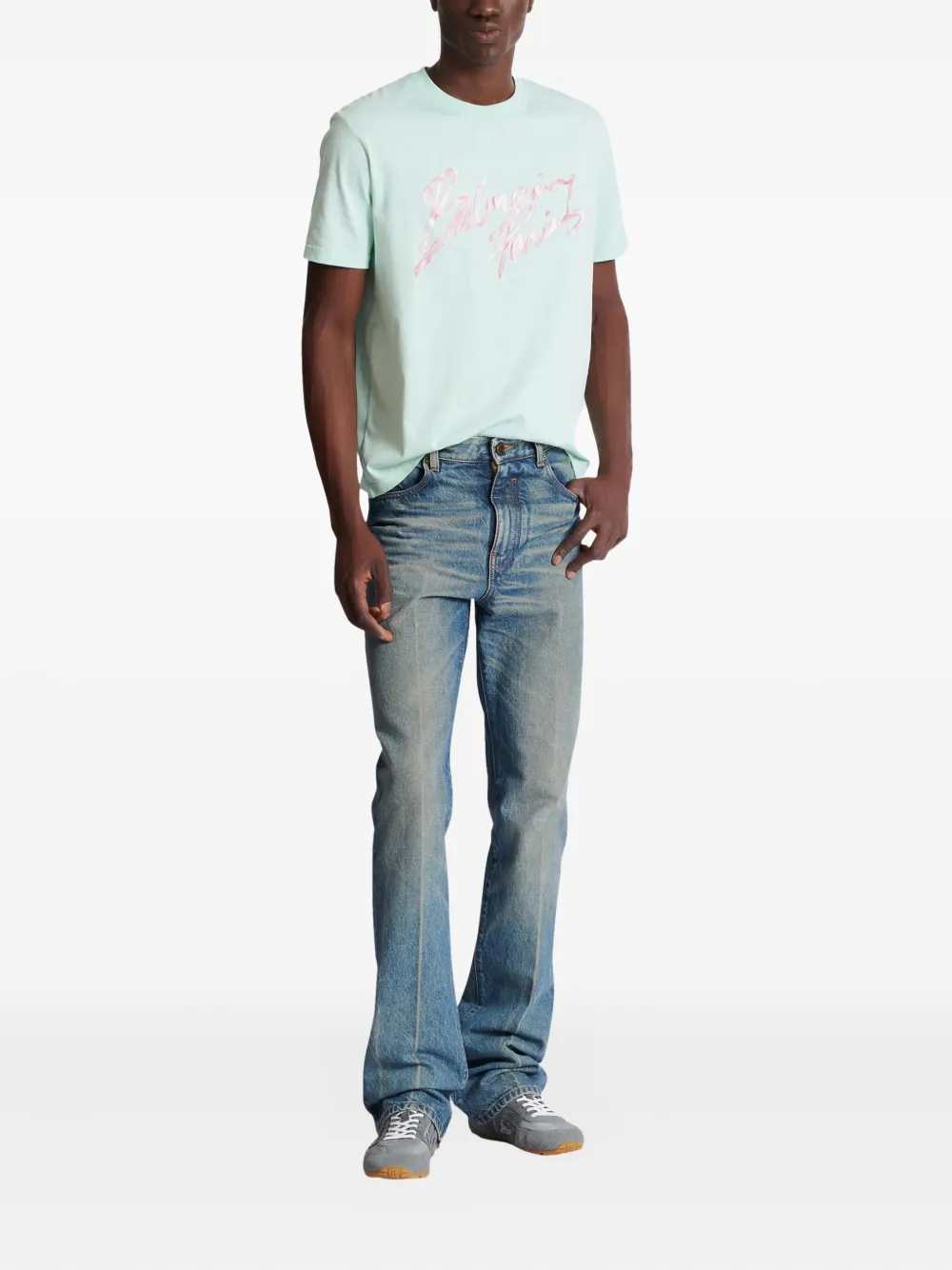 Balmain Men Flared Jeans BALMAIN