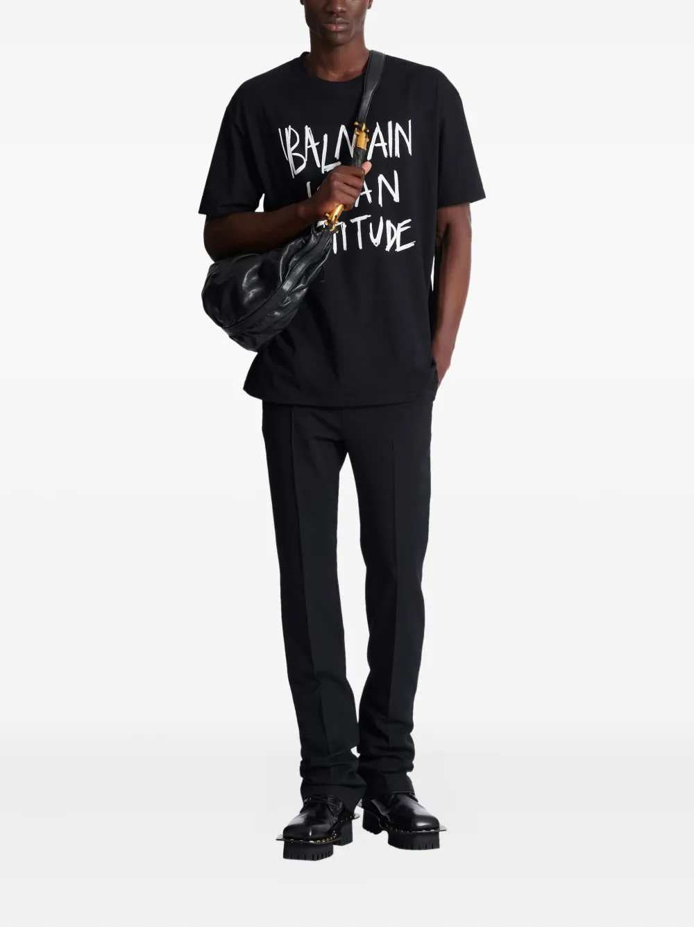 Balmain Men Printed T-Shirt BALMAIN