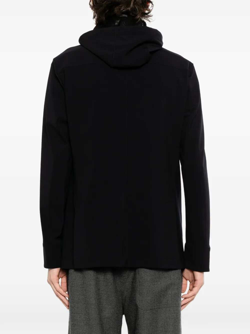 Montecore Men Double-Breasted Jacket With Hood MONTECORE