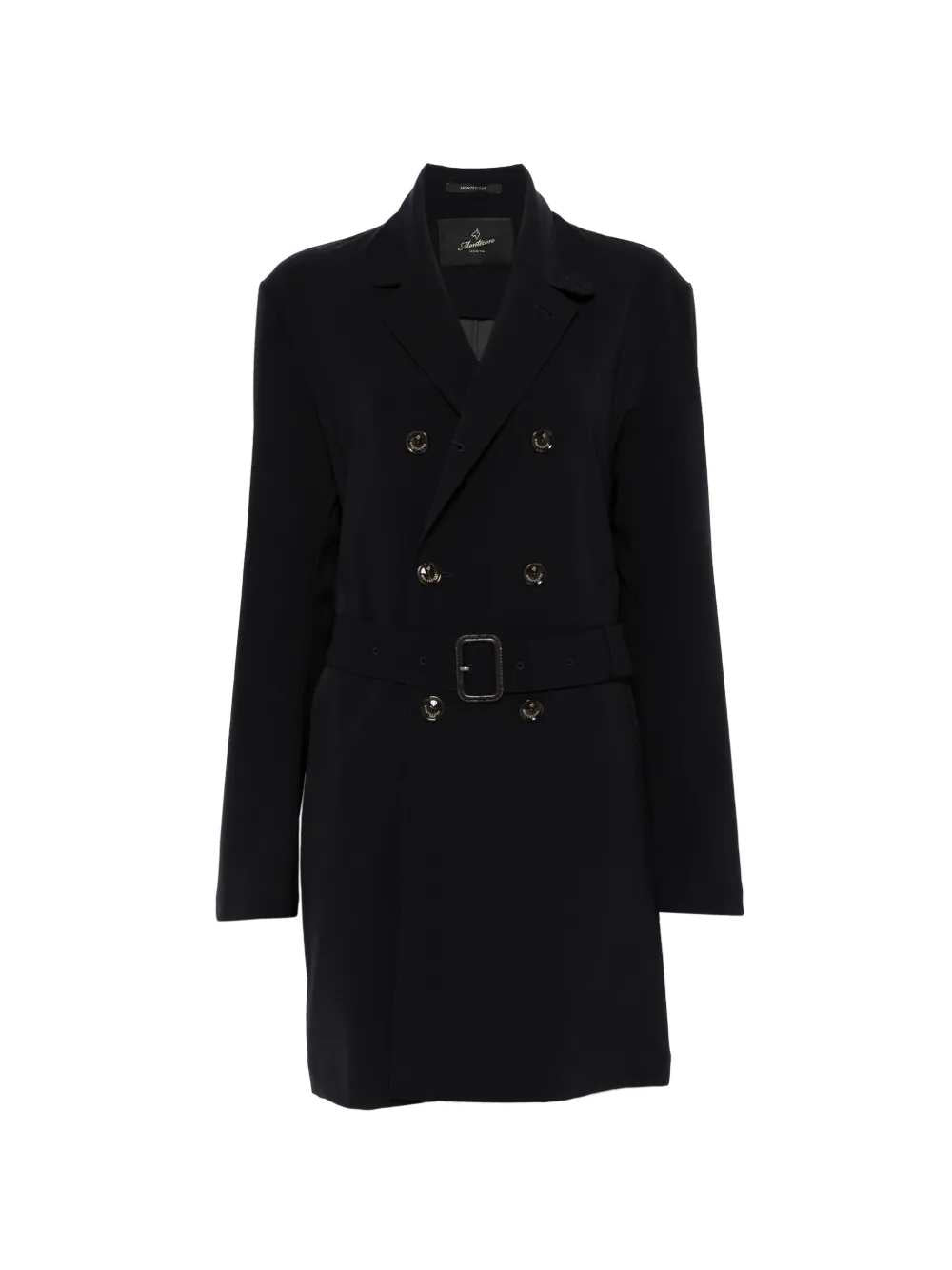 Montecore Men Double-Breasted Coat With Belt MONTECORE