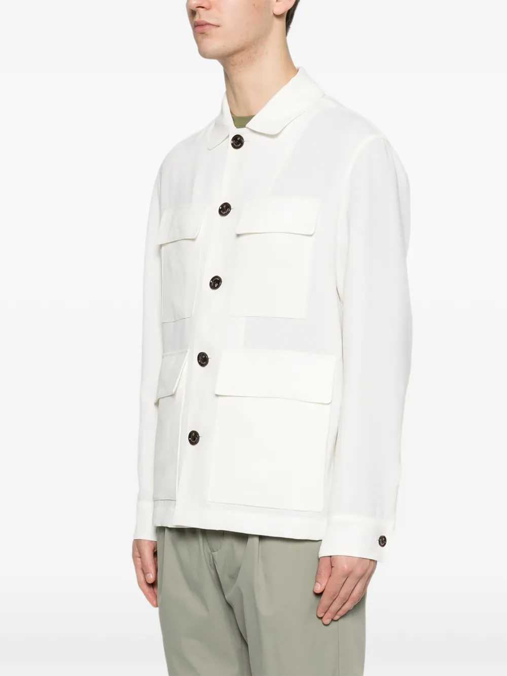 Montecore Men Shirt Jacket With Buttons And Pockets MONTECORE