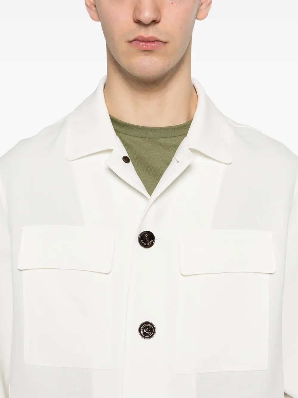 Montecore Men Shirt Jacket With Buttons And Pockets MONTECORE