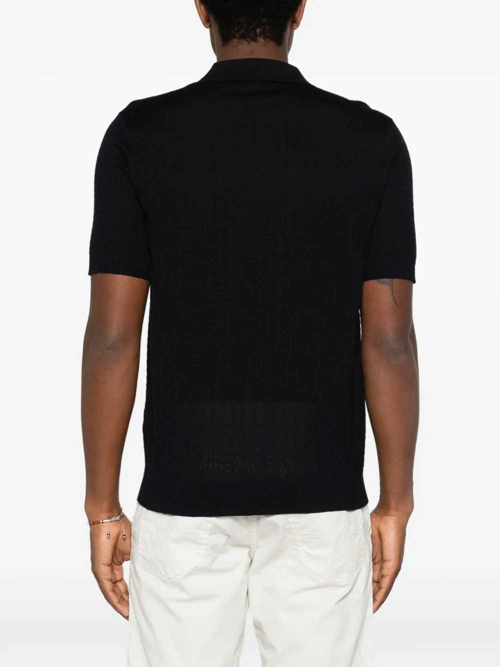 Montecore Men V-Neck Knit T-Shirt MONTECORE