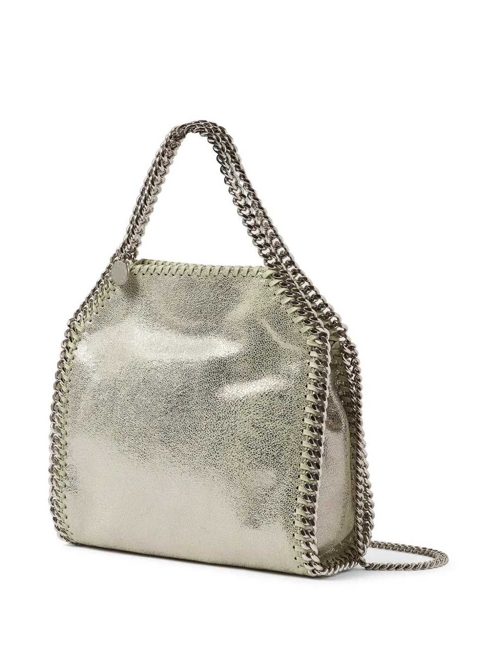 Stella Mccartney Women Falabella Mini Metallic Tote Bag STELLA MCCARTNEY