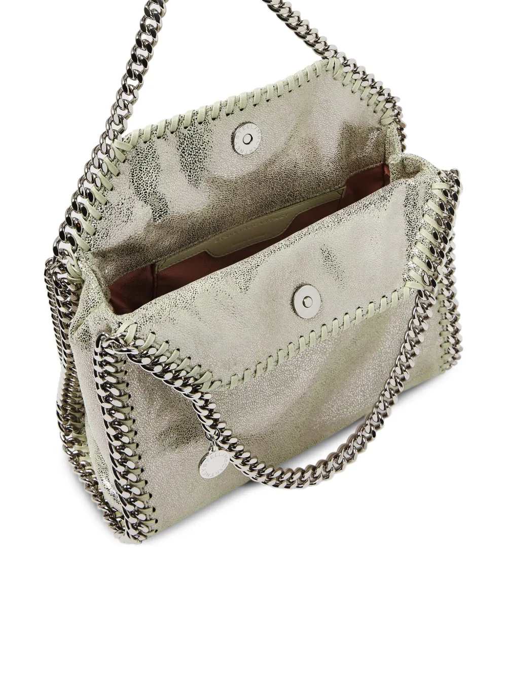 Stella Mccartney Women Falabella Mini Metallic Tote Bag STELLA MCCARTNEY