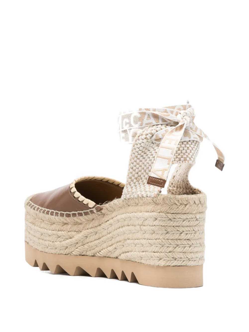 Stella Mccartney Women Gaia Women`S Wedge Sandal With Back Strap STELLA MCCARTNEY