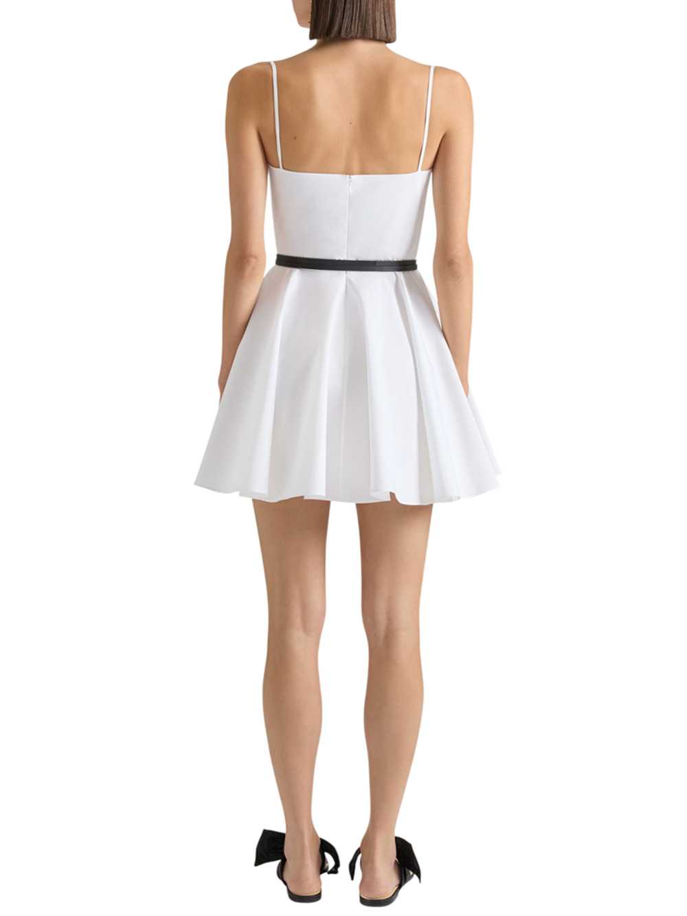Givenchy Women Poplin Mini Dress With Slit GIVENCHY