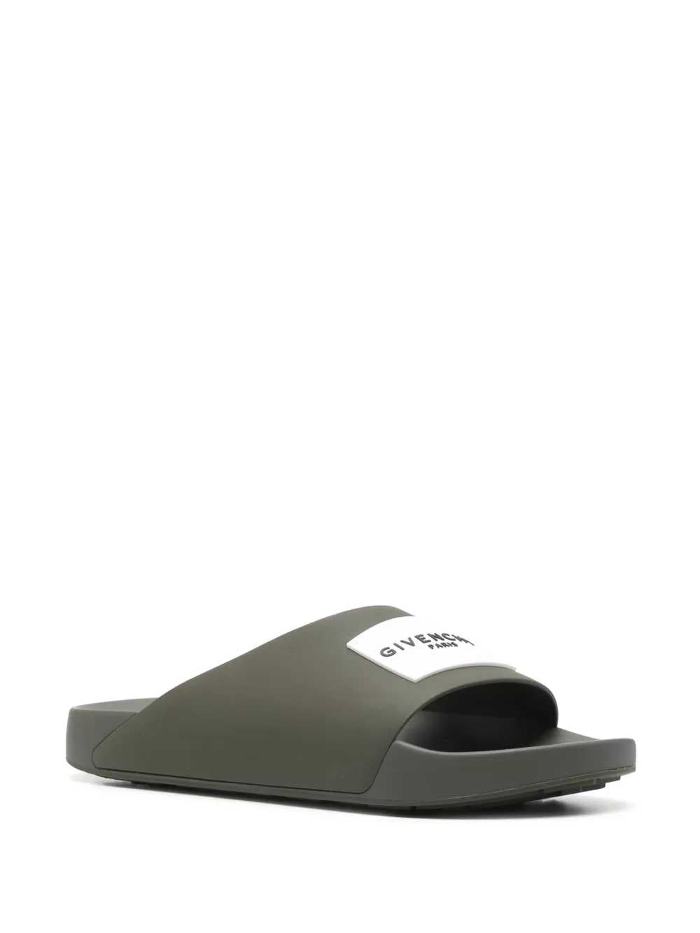Givenchy Men Logo Slide Sandals GIVENCHY