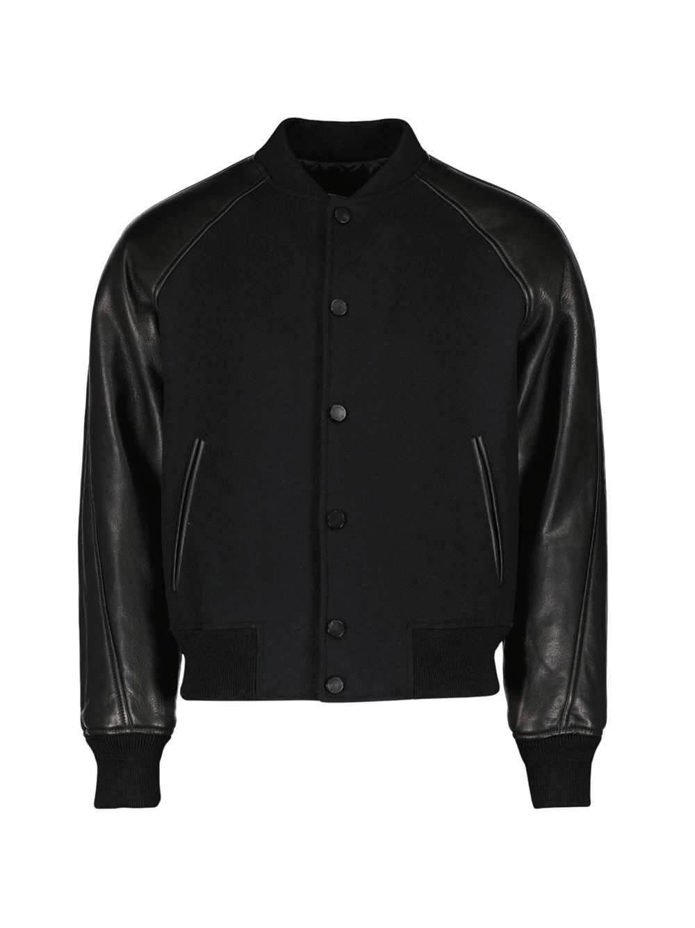 Givenchy Men Paneled Bomber Jacket GIVENCHY