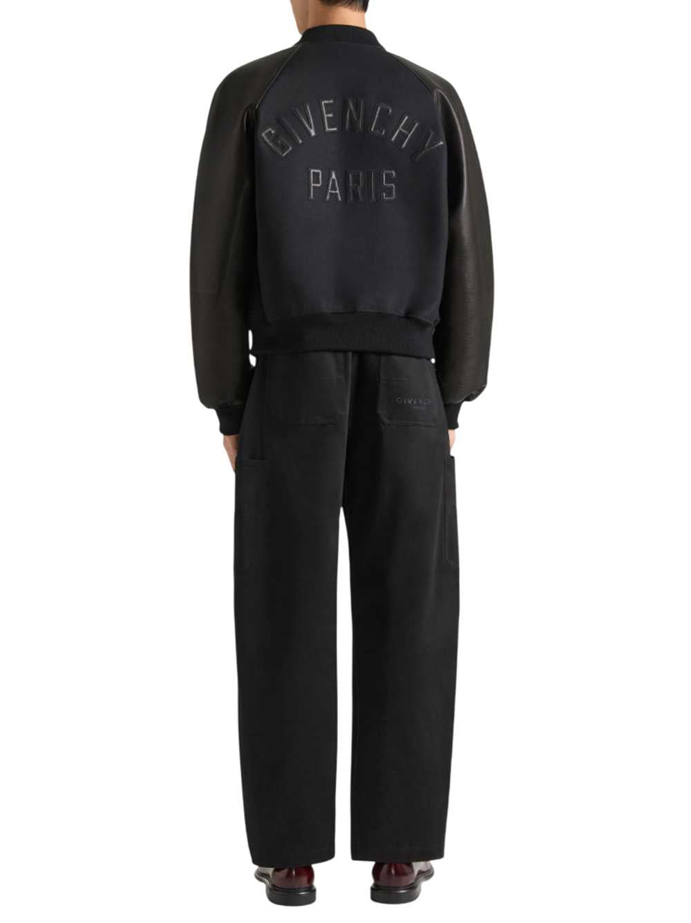 Givenchy Men Paneled Bomber Jacket GIVENCHY